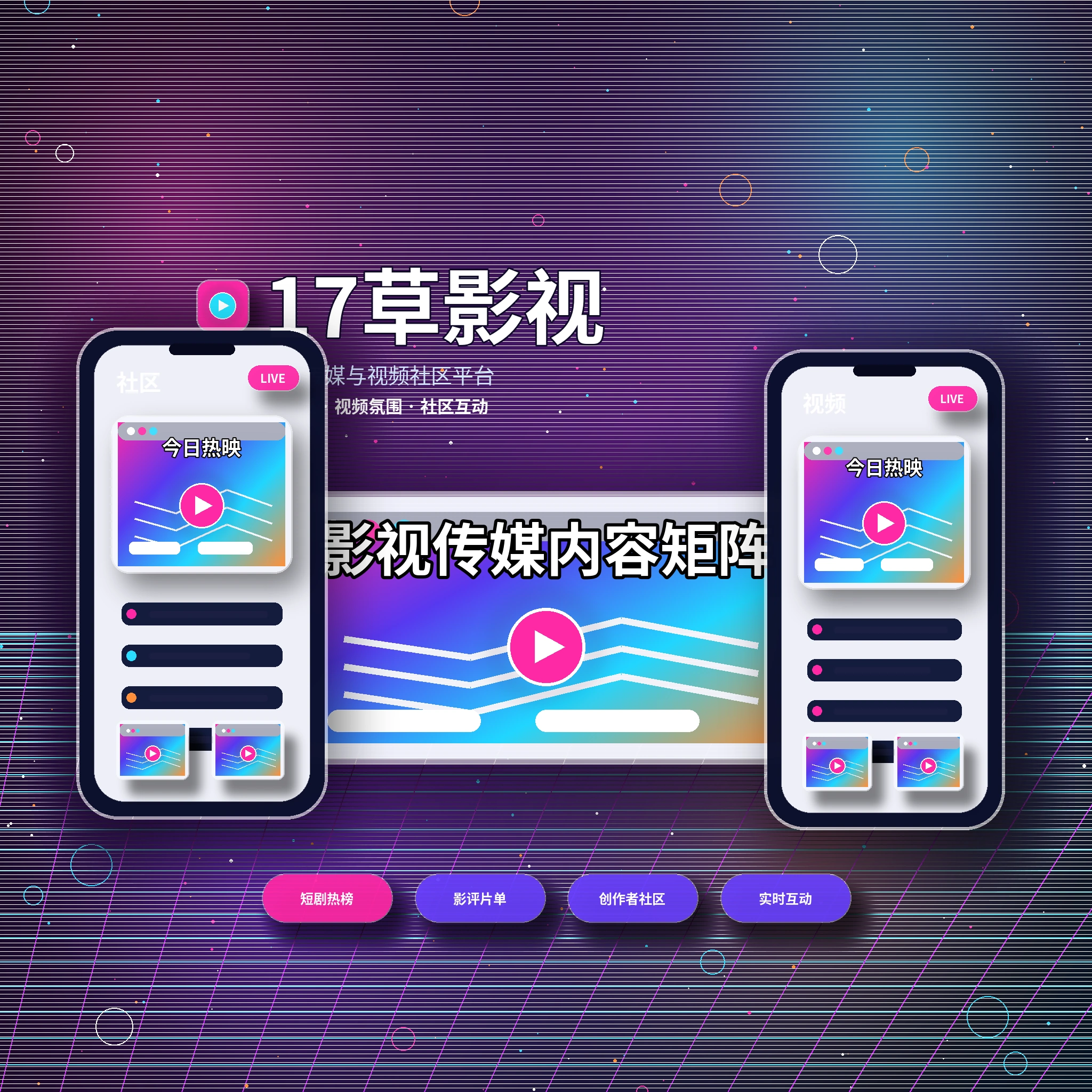 17c品牌与视频社区服务